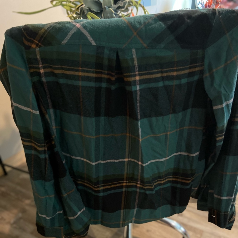 Bought flannel at Maurice’s. Practically brand new. Worn just a few times.